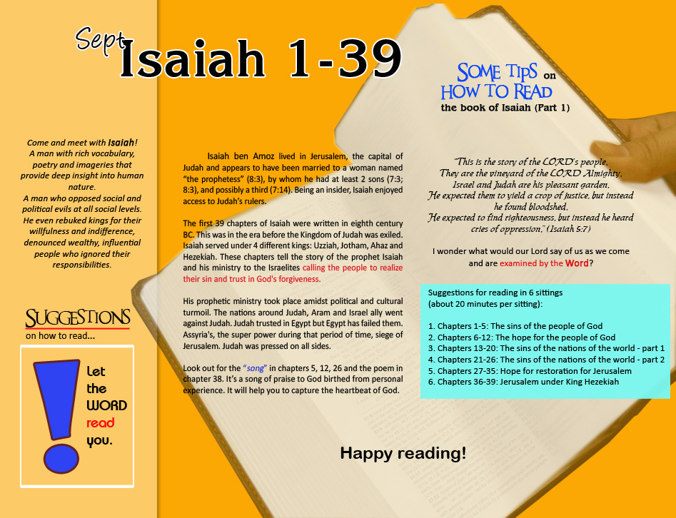 how to read isaiah